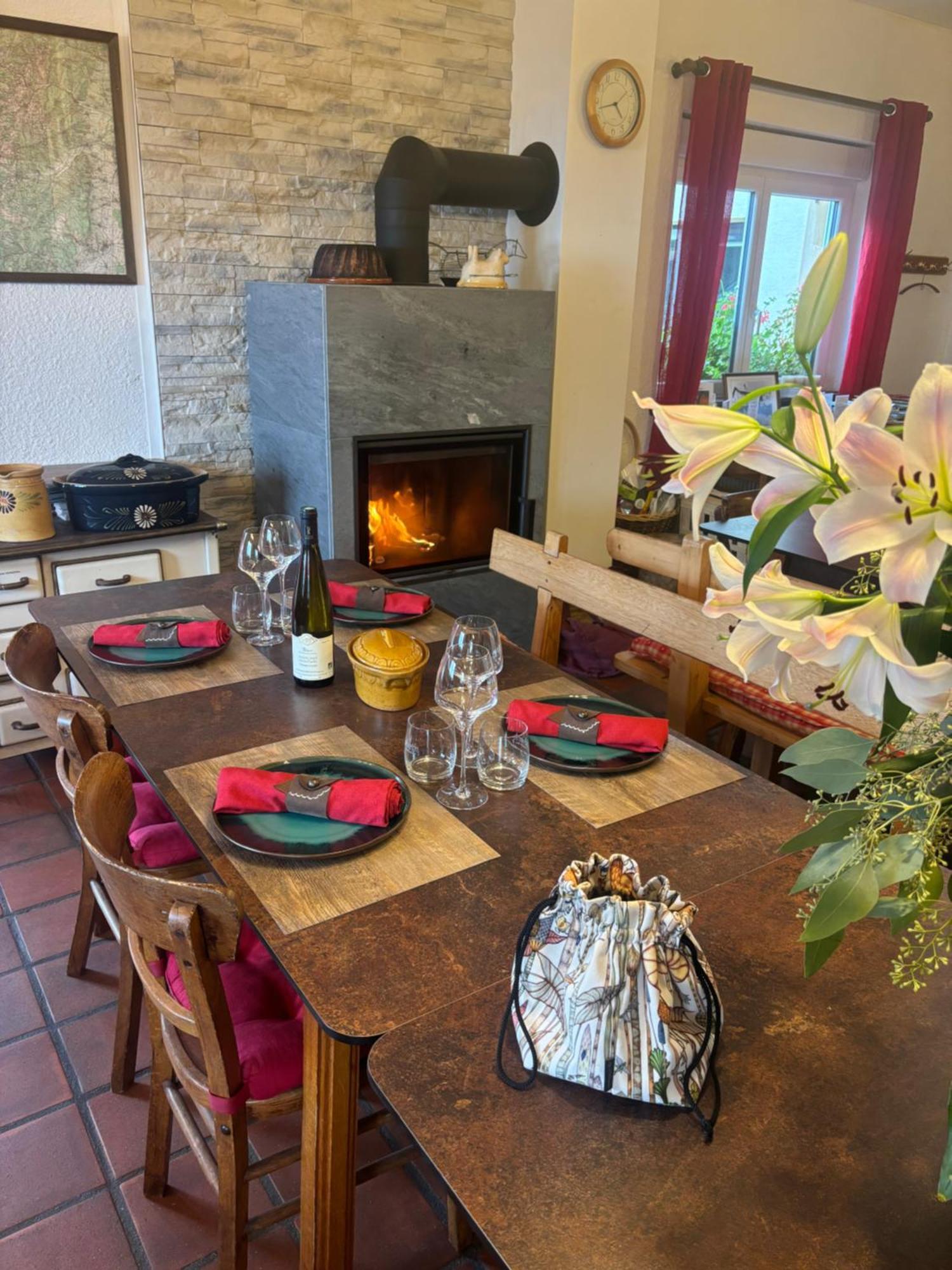 Auberge De L'Etang Du Devin Lapoutroie Extérieur photo